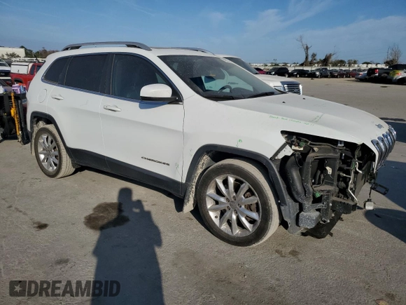2016 Jeep Cherokee Limited with VIN 1C4PJLDS9GW362991, listed as a Copart auction lot 43724015 with 121,014 mi miles and Salvage Title. Bid and sale history available at carsss.com. Image 4.