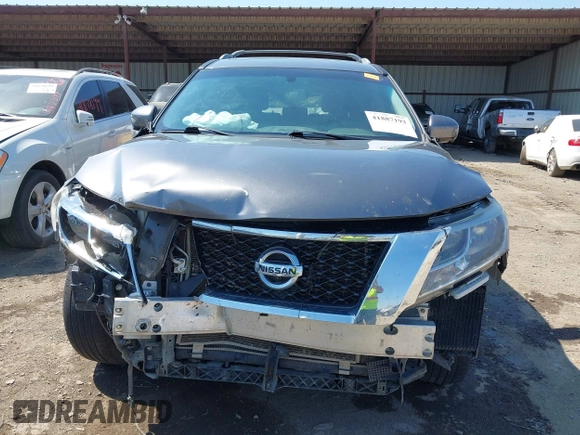 2016 Nissan Pathfinder SL with VIN 5N1AR2MN0GC604373, listed as a IAAI auction lot 41887193 with 147,894 mi miles and . Bid and sale history available at DreamBid. Image 12.