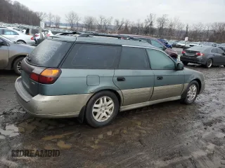 2002 Subaru Legacy Outback with VIN 4S3BH665727661980, listed as a Copart auction lot 47190155 with 168,026 mi miles and Clean title. Bid and sale history available at DreamBid. Image 3.