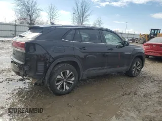 2024 Volkswagen Atlas SE с VIN 1V2LE2CAXRC206497, выставлен на аукционе Copart как лот 46541015 с пробегом 16 284 миль миль и Списание • Salvage title. История ставок и продаж доступна на DreamBid. Изображение 3.