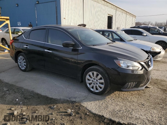 2016 Nissan Sentra SR with VIN 3N1AB7AP9GY256854, listed as a Copart auction lot 48748175 with 55,318 mi miles and Salvage Title. Bid and sale history available at DreamBid. Image 4.