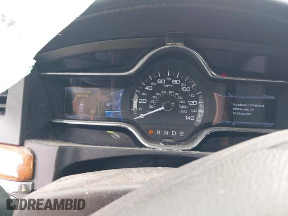 2013 Lincoln MKS EcoBoost with VIN 1LNHL9FT3DG607213, listed as a IAAI auction lot 42686285 with 97,622 mi miles and . Bid and sale history available at DreamBid. Image 7.