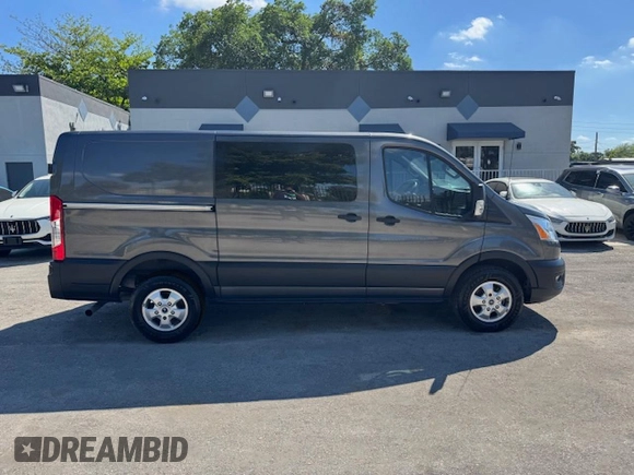2020 Ford Transit with VIN 1FTBW1YG0LKA20885, listed as a Copart auction lot 47828585 with 38,374 mi miles and Non Repairable. Bid and sale history available at DreamBid. Image 13.