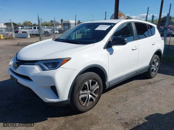 2018 Toyota RAV4 LE with VIN 2T3ZFREV8JW467744, listed as a IAAI auction lot 41818614 with 95,609 mi miles. Bid and sale history available at carsss.com. Image 19.