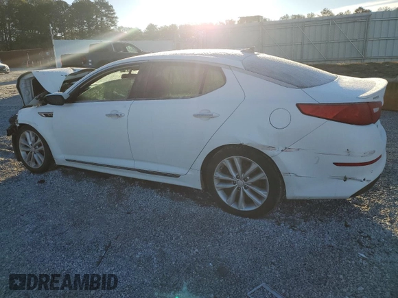 2015 Kia Optima SXL Turbo with VIN 5XXGR4A69FG389596, listed as a Copart auction lot 42535615 with Not Provided miles and Salvage Title. Bid and sale history available at DreamBid. Image 2.