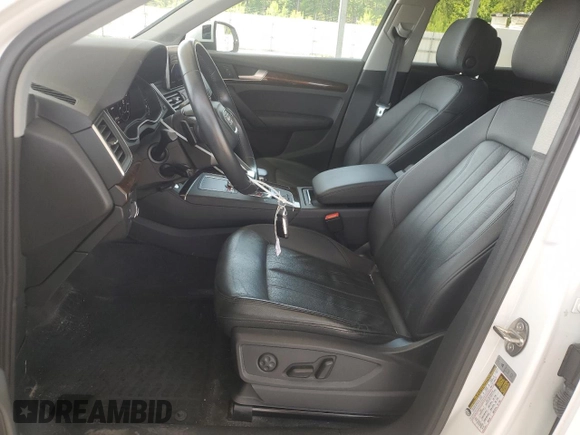 2018 Audi Q5 Premium Plus with VIN WA1BNAFY0J2153930, listed as a Copart auction lot 61966275 with 75,720 mi miles and Salvage title. Bid and sale history available at DreamBid. Image 7.