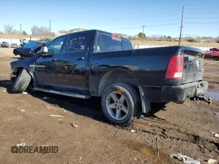 2012 Ram 1500 Sport with VIN 1C6RD7MT9CS196111, listed as a Copart auction lot 42852805 with 0 mi miles and Salvage Title. Bid and sale history available at carsss.com. Image 2.