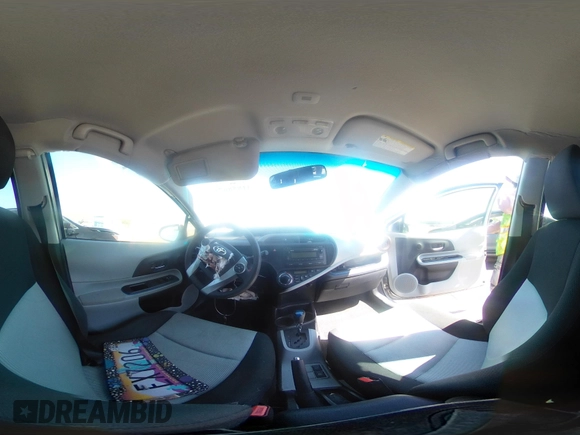 2012 Toyota Prius One with VIN JTDKDTB34C1023043, listed as a IAAI auction lot 41858671 with 91,497 mi miles and . Bid and sale history available at DreamBid. Image 18.