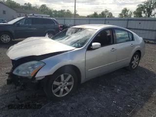 2004 Nissan Maxima SE z VIN 1N4BA41EX4C845200, wystawiony jako Copart lot #55286395 z przebiegiem Nie podano mil oraz Szkoda całkowita • Salvage title. Historia ofert i sprzedaży dostępna na DreamBid. Obrazek 1.