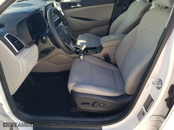 2019 Hyundai Tucson Night with VIN KM8J33AL1KU982750, listed as a Copart auction lot 80826894 with 50,315 mi miles and Salvage Title. Bid and sale history available at carsss.com. Image 7.