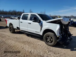 2023 Ford F-250 XL with VIN 1FT7W2BT1PEC41997, listed as a Copart auction lot 43519725 with 50,496 mi miles and Salvage Title. Bid and sale history available at DreamBid. Image 4.
