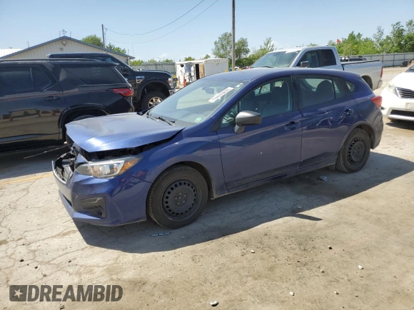 2018 Subaru Impreza z VIN 4S3GTAA65J3701387, wystawiony jako Copart lot #56965945 z przebiegiem 142 888 mil mil oraz Szkoda całkowita • Salvage title. Historia ofert i sprzedaży dostępna na DreamBid. Obrazek 1.
