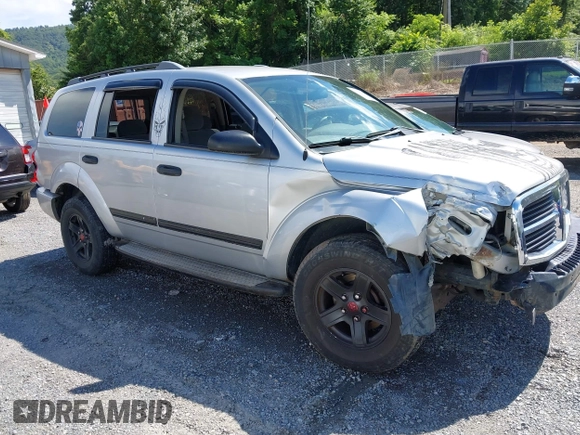 2004 Dodge Durango SLT with VIN 1D4HB48NX4F217582, listed as a IAAI auction lot 42511767 with 242,731 mi miles and . Bid and sale history available at DreamBid. Image 1.