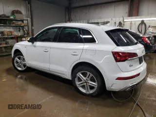 2023 Audi Q5 S line Prestige with VIN WA1F2AFY7P2026613, listed as a Copart auction lot 88807185 with 23,607 mi miles and Salvage Title. Bid and sale history available at carsss.com. Image 2.