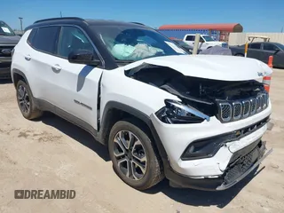 2024 Jeep Compass Limited с VIN 3C4NJDCN5RT598880, выставлен на аукционе IAAI как лот 42806533 с пробегом 29 927 миль миль и . История ставок и продаж доступна на DreamBid. Изображение 1.