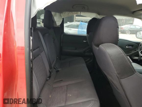 2022 Nissan Frontier SV with VIN 1N6ED1EK0NN652487, listed as a Copart auction lot 68125014 with 57,919 mi miles and Salvage Title. Bid and sale history available at carsss.com. Image 10.