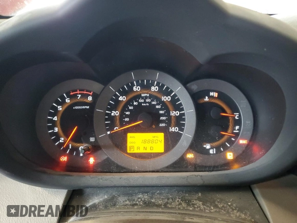 2010 Toyota RAV4 z VIN 2T3ZF4DV8AW036003, wystawiony jako Copart lot #59928265 z przebiegiem 188 804 mil mil oraz Szkoda całkowita • Salvage title. Historia ofert i sprzedaży dostępna na DreamBid. Obrazek 9.