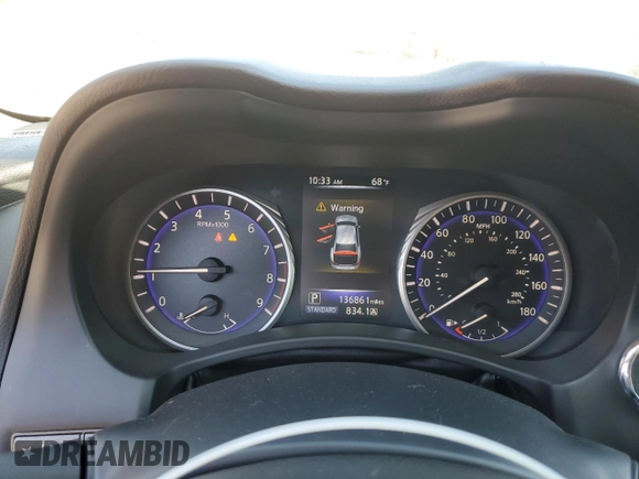 2014 Infiniti Q50 Premium with VIN JN1BV7AP3EM692322, listed as a Copart auction lot 47086715 with 136,861 mi miles and Salvage Title. Bid and sale history available at carsss.com. Image 9.