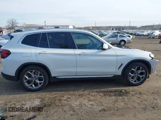 2022 BMW X3 xDrive30i with VIN 5UX53DP03N9M00629, listed as a IAAI auction lot 41890559 with 9,300 mi miles and . Bid and sale history available at DreamBid. Image 14.
