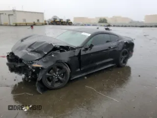 2021 Ford Mustang EcoBoost with VIN 1FA6P8THXM5110929, listed as a Copart auction lot 45425395 with 73,587 mi miles and Salvage Title. Bid and sale history available at carsss.com. Image 1.