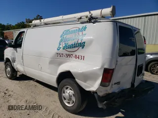 2011 Ford Econoline Cargo Commercial with VIN 1FTNE1EW6BDB11464, listed as a Copart auction lot 75392424 with 192,059 mi miles and Salvage Title. Bid and sale history available at DreamBid. Image 2.