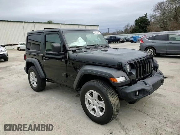 2021 Jeep Wrangler Sport S with VIN 1C4HJXAG8MW872384, listed as a Copart auction lot 87472574 with 49,684 mi miles and Salvage Title. Bid and sale history available at DreamBid. Image 11.