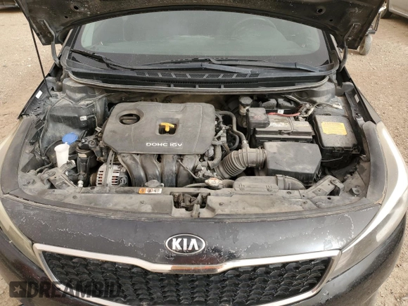 2018 Kia Forte LX with VIN 3KPFL4A76JE220126, listed as a Copart auction lot 47822295 with 153,252 mi miles and Salvage Title. Bid and sale history available at carsss.com. Image 11.