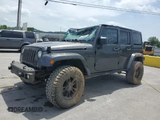 2017 Jeep Wrangler Unlimited 75th Anniversary z VIN 1C4BJWEG2HL503506, wystawiony jako Copart lot #57046545 z przebiegiem 114 478 mil mil oraz Szkoda całkowita • Salvage title. Historia ofert i sprzedaży dostępna na DreamBid. Obrazek 1.
