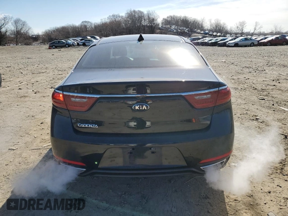 2017 Kia Cadenza Premium with VIN KNALB4J17H5046720, listed as a Copart auction lot 48330645 with 77,930 mi miles and Salvage Title. Bid and sale history available at carsss.com. Image 6.