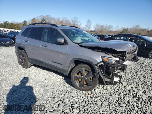 2020 Jeep Cherokee Latitude Plus with VIN 1C4PJLLB7LD568883, listed as a Copart auction lot 49480225 with 87,206 mi miles and Salvage title. Bid and sale history available at DreamBid. Image 4.