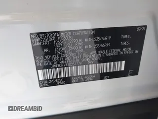 2025 Toyota RAV4 XSE с VIN JTMEB3FV4SD251779, выставлен на аукционе IAAI как лот 42179222 с пробегом 692 миль миль и . История ставок и продаж доступна на DreamBid. Изображение 9.