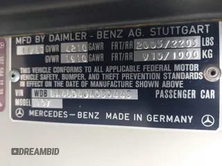 1988 Mercedes-Benz 560 with VIN WDBBA48D4JA080448, listed as a IAAI auction lot 40978039 with 40,237 mi miles. Bid and sale history available at carsss.com. Image 9.