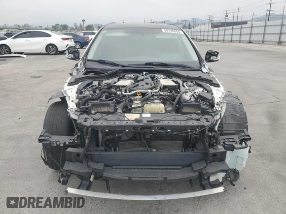 2018 Infiniti Q50 3.0t LUXE with VIN JN1EV7APXJM359168, listed as a Copart auction lot 50746085 with 90,995 mi miles and Salvage Title. Bid and sale history available at carsss.com. Image 5.