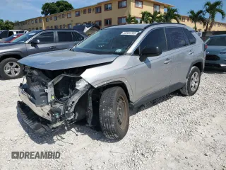 2019 Toyota RAV4 LE with VIN 2T3H1RFV3KC027376, listed as a Copart auction lot 62925705 with 70,604 mi miles and Salvage title. Bid and sale history available at DreamBid. Image 1.