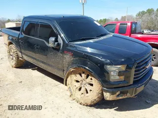 2016 Ford F-150 XLT with VIN 1FTEW1EF7GFD55066, listed as a IAAI auction lot 41748517 with 93,606 mi miles. Bid and sale history available at carsss.com. Image 1.