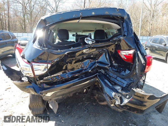 2017 Nissan Pathfinder S with VIN 5N1DR2MN2HC644842, listed as a IAAI auction lot 41654146 with 153,020 mi miles. Bid and sale history available at carsss.com. Image 18.