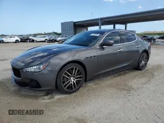 2015 Maserati Ghibli with VIN ZAM57XSA4F1159408, listed as a Copart auction lot 52894595 with 105,610 mi miles and Clean Title. Bid and sale history available at carsss.com. Image 1.