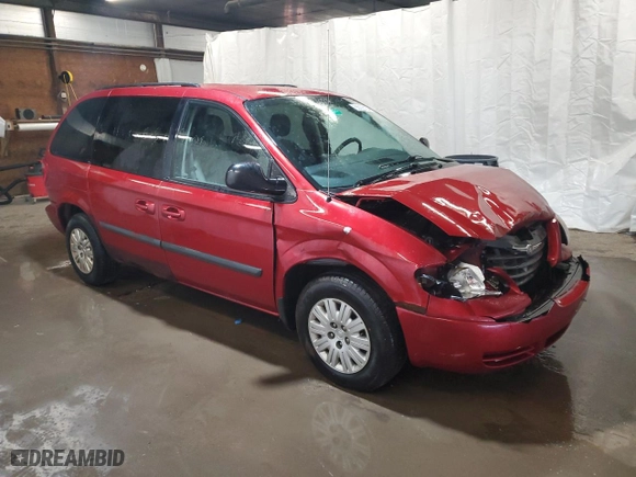 2007 Chrysler Town & Country SWB with VIN 1A4GJ45RX7B245777, listed as a Copart auction lot 55028104 with 179,292 mi miles and Salvage Title. Bid and sale history available at carsss.com. Image 4.