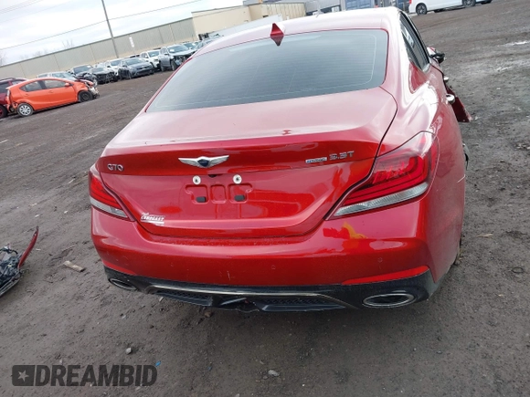 2019 Genesis G70 Advanced with VIN KMTG34LE7KU017931, listed as a IAAI auction lot 41863853 with 34,214 mi miles and . Bid and sale history available at DreamBid. Image 16.