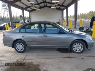 2004 Honda Civic LX with VIN 2HGES165X4H536000, listed as a IAAI auction lot 41950233 with 214,537 mi miles. Bid and sale history available at carsss.com. Image 13.