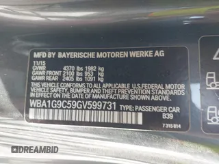 2016 BMW 2 Series 228i xDrive with VIN WBA1G9C59GV599731, listed as a IAAI auction lot 42074240 with 70,872 mi miles and . Bid and sale history available at DreamBid. Image 9.