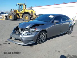 2014 Lexus IS 350 with VIN JTHCE1D23E5003810, listed as a IAAI auction lot 41734940 with 1 mi miles. Bid and sale history available at carsss.com. Image 17.