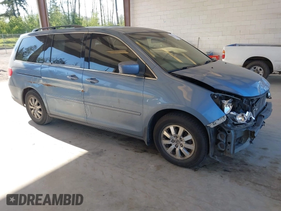 2010 Honda Odyssey EX-L with VIN 5FNRL3H61AB046416, listed as a IAAI auction lot 42157812 with 129,525 mi miles and . Bid and sale history available at DreamBid. Image 1.
