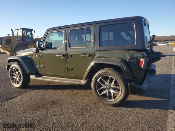 2024 Jeep Wrangler 4xe Sport S with VIN 1C4RJXN68RW231488, listed as a Copart auction lot 79863874 with 658 mi miles and Salvage Title. Bid and sale history available at carsss.com. Image 2.