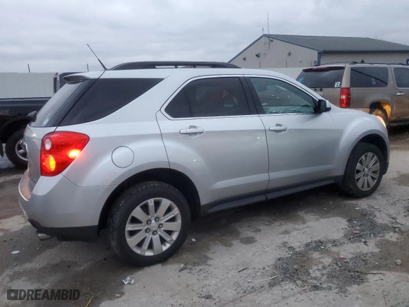 2010 Chevrolet Equinox LT w/1LT with VIN 2CNFLEEY6A6322952, listed as a Copart auction lot 82850664 with 156,200 mi miles and Salvage Title. Bid and sale history available at carsss.com. Image 3.