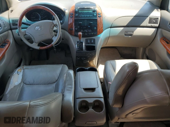 2008 Toyota Sienna XLE with VIN 5TDZK22C08S162904, listed as a Copart auction lot 53356115 with 323,341 mi miles and Salvage Title. Bid and sale history available at DreamBid. Image 8.