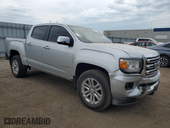 2016 GMC Canyon 4WD SLT with VIN 1GTG6DE35G1208242, listed as a Copart auction lot 63882844 with 58,155 mi miles and Salvage Title. Bid and sale history available at carsss.com. Image 4.