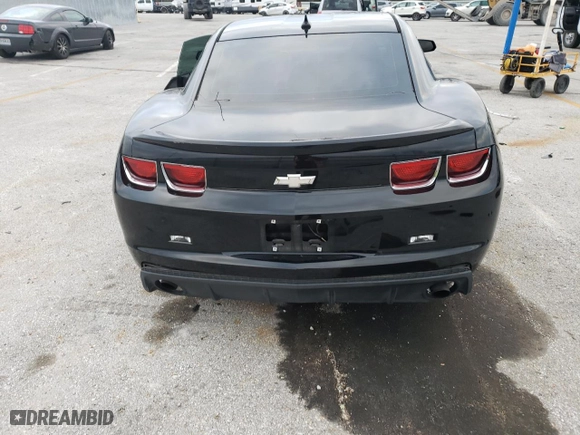 2013 Chevrolet Camaro LS with VIN 2G1FE1E37D9214458, listed as a Copart auction lot 87059004 with 107,914 mi miles and Salvage Title. Bid and sale history available at carsss.com. Image 6.