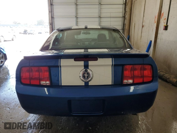 2008 Ford Mustang Deluxe with VIN 1ZVHT80N485194614, listed as a Copart auction lot 45477375 with 201,281 mi miles and Salvage Title. Bid and sale history available at DreamBid. Image 6.