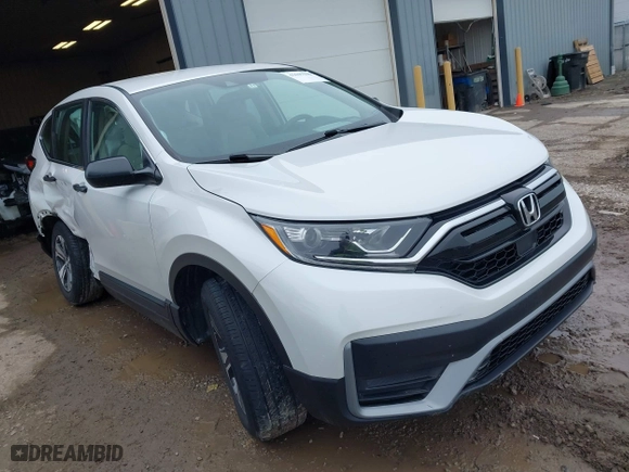 2021 Honda CR-V LX with VIN 5J6RW2H22ML015332, listed as a IAAI auction lot 41697230 with 31,264 mi miles. Bid and sale history available at carsss.com. Image 1.